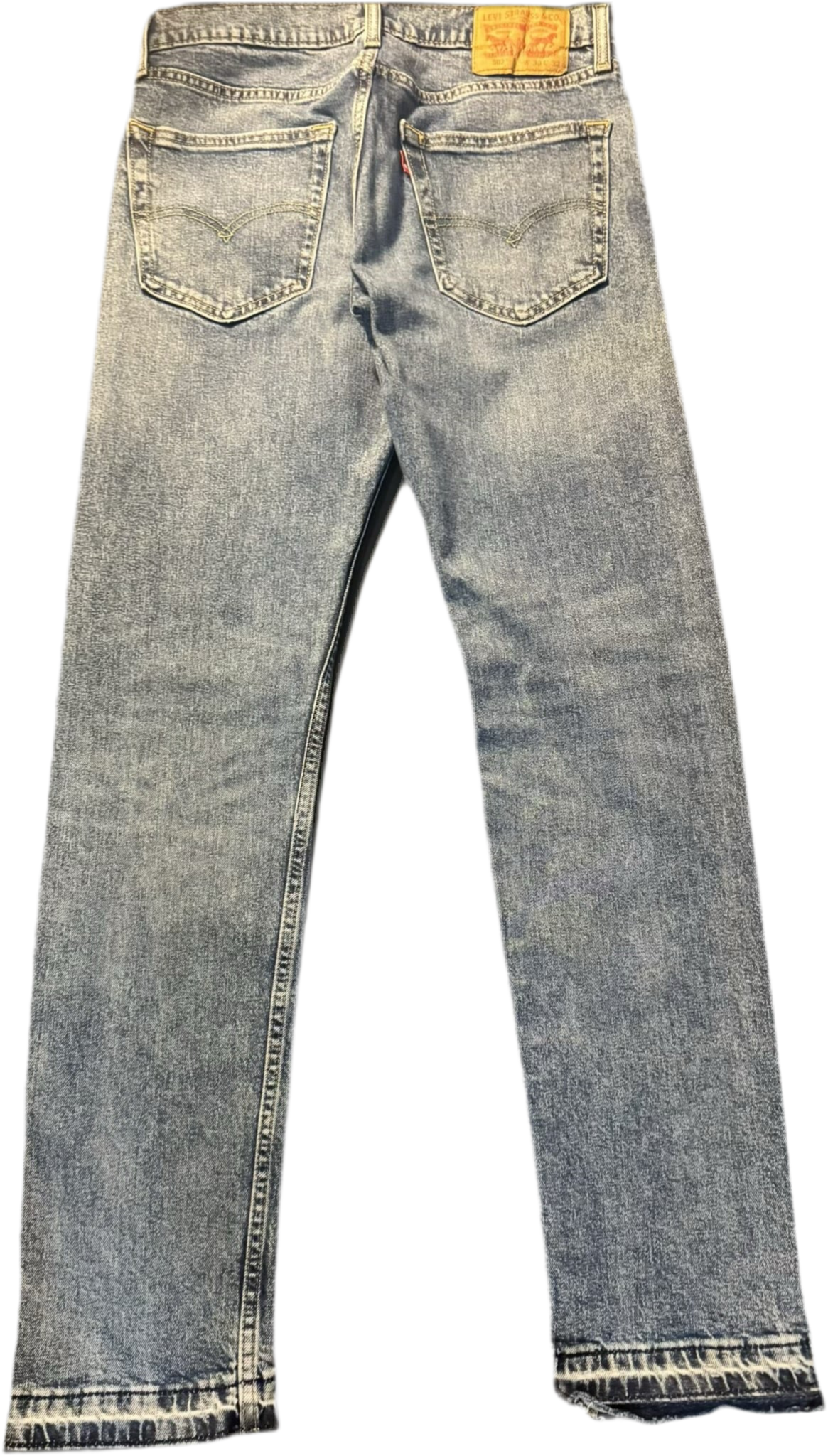 SPRAYPAINT + PATCHWORK DENIM