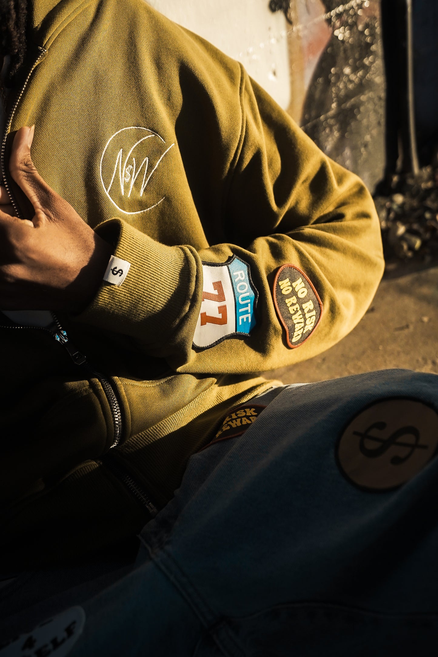 Patchwork Zip Ups